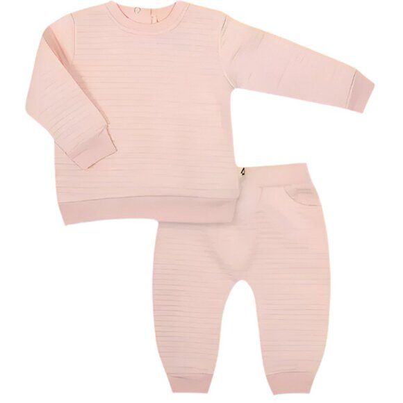 Snugabye - Dream 2pc Cozy Quilted Set - Pink - Picture 1 of 5